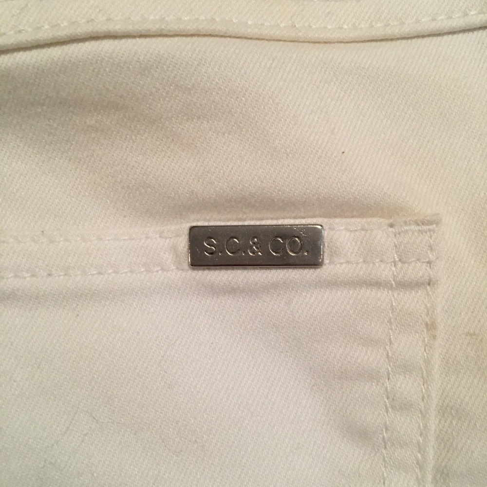 Classic White Denim Skirt NEW - Picture 4 of 5